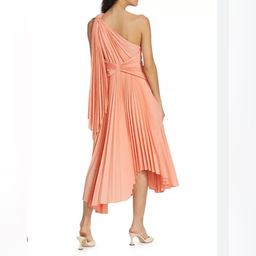 Acler Kalora satin dress